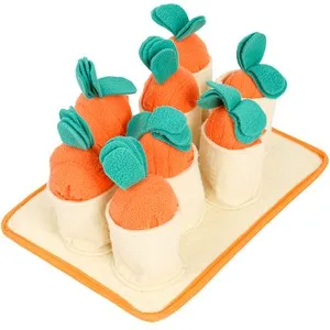 1ea Injoya Carrot Patch Snuffle Toy - Treat